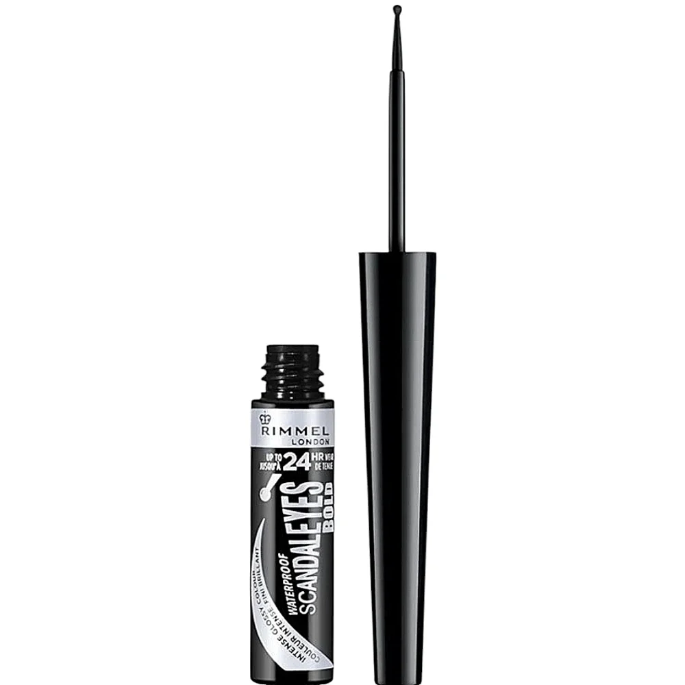 Rimmel London Scandaleyes Bold Liquid Eyeliner 001 Black